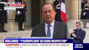  François Hollande sur l'Ukraine: "C'est une affaire de temps, il faut aller vite, très vite"