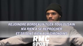 Rejoindre Bordeaux ? L'ancien Toulousain n'a "rien à se reprocher et se sent bien aux Girondins