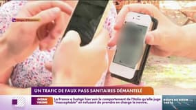 Un trafic de pass sanitaires démantelé