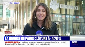 Taxes douanières américaines: la Bourse de Paris clôture à -4,78%