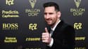 Lionel Messi à la cérémonie du Ballon d'or