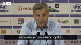 B. Genesio : "Mon président est responsable de ce qu'il dit, il y a un fond de vrai" sur le PSG