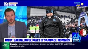 OM: Saliba, Lopez, Payet et Sampaoli parmi les nominés aux trophées UNFP