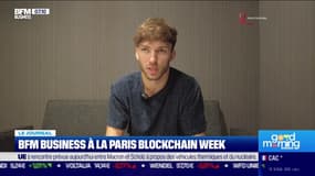 Pierre Gasly à la Paris Blockchain Week