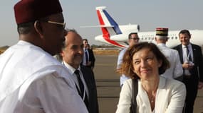Florence Parly au Niger en décembre dernier. 