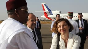 Florence Parly au Niger en décembre dernier. 