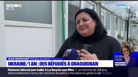 Ukraine: un an après, des réfugiés à Draguignan