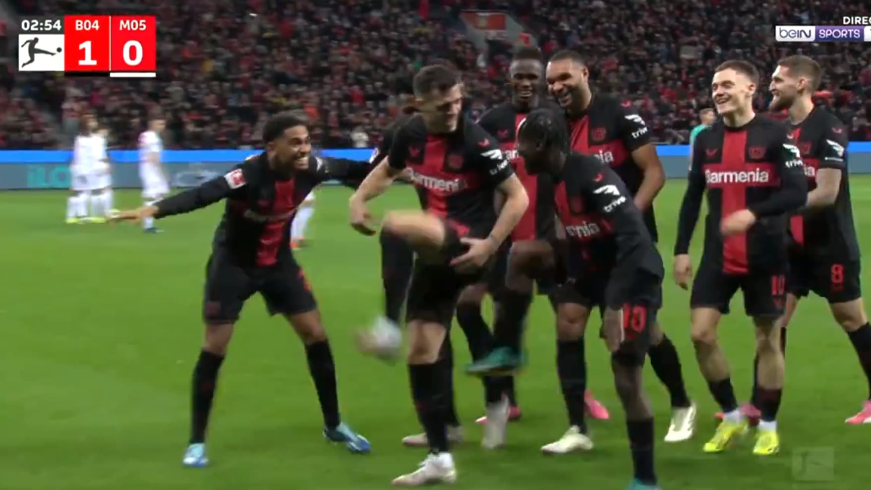 Pas de blessure mais une immense joie pour Granit Xhaka Pas de blessure mais une immense joie pour Granit Xhaka