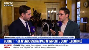 Budget: pour Hadrien Clouet, député (LFI), "le gouvernement ne compte pas laisser les parlementaires voter"