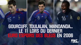 Gourcuff, Toulalan, Mandanda... Le 11 lors du dernier Euro espoirs des Bleus en 2006