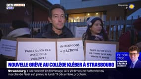 Strasbourg: nouvelle mobilisation d'enseignants au collège Kléber