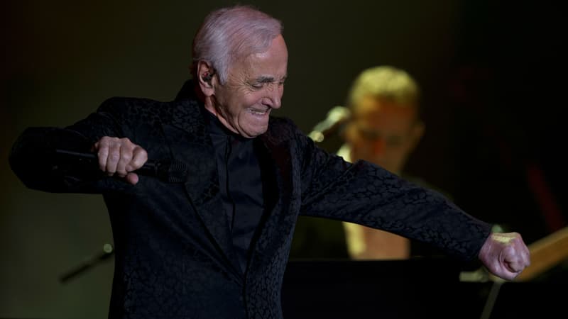 Charles Aznavour à Berlin en 2014.