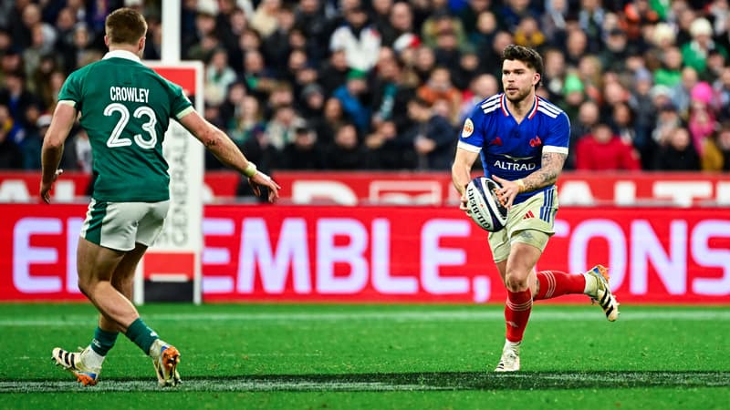 "Déblayages, essai, passe décisive et bonne défense", on a revu le match de Matthieu Jalibert