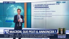 Grand débat: quelles annonces Emmanuel Macron pourrait-il faire ce soir? 