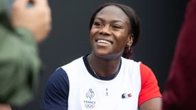 Clarisse Agbégnénou après son retour des JO de Tokyo, le 2 août 2021
