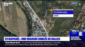 Saint-Raphaël: une maison criblée de balles