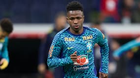 Vinicius avec le Brésil le 26 mars 2024