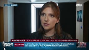  "Une attitude de Jean-Luc Mélenchon indigne et inadmissible" pour Aurore Bergé