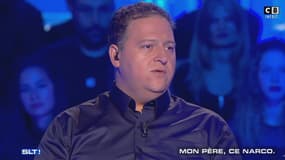 Juan Pablo Escobar, sur le plateau de Salut les Terriens, sur C8, le 9 septembre 2017.