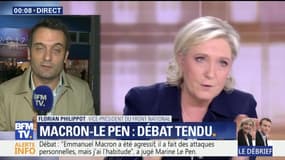 Débat de l'entre-deux-tours: "Marine Le Pen a été excellente et éclairante", Florian Philippot
