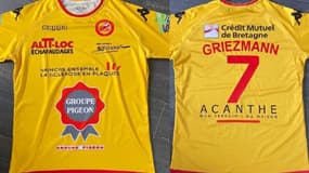 Le maillot d'Antoine Griezmann à l'AS Vitré