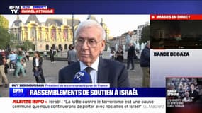  "J'appelle de tous mes vœux une mobilisation générale de tous les Français": Guy Bensoussan, président de la communauté juive de Lille, réagit au rassemblement de soutien à Israël organisé dans sa ville