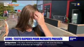 Leers: des tests rapides pour les patients rejetés de Lille