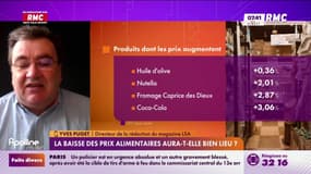 "C'est le retour à la vraie vie", indique Yves Puget, concernant les prix de l'alimentaire