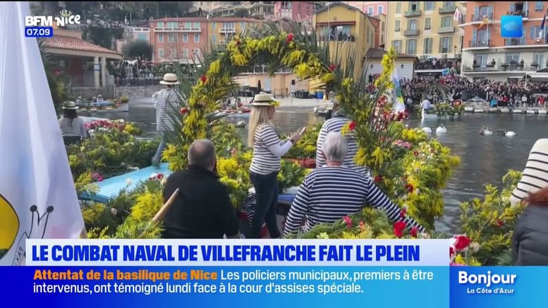 Villefranche-sur-Mer: le combat naval fait le plein