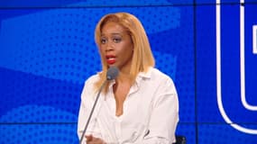 Joëlle Dago-Serry sur le plateau des "Grandes Gueules" le 29 novembre 2023