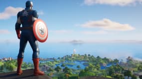 Les joueurs de Fortnite pêuvent déjà revêtir de nombreuses tenues personnalisées à l'effigie de héros Disney, comme Captain America issu de Marvel.