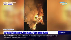 Rouen: après l'incendie, des analyses en cours pour détecter toute trace d'amiante ou de suie