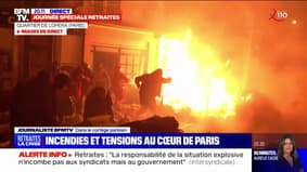 Paris: un incendie déclenché au pied d'un immeuble dans le quartier de l'Opéra