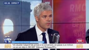 Laurent Wauquiez face à Jean-Jacques Bourdin en direct