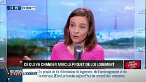 Marie Dupin, sur le plateau de RMC, le 4 avril 2018
