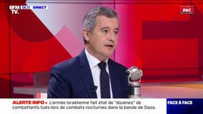 Caillassage du bus de l'OL: Gérald Darmanin affirme que "cinq policiers ont été blessés et neuf personnes interpellées" à Marseille