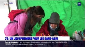 Paris: un lieu éphémère pour les sans-abri dans le 1er arrondissement