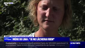 "Je ne lâcherai rien": les mots de la mère de Lina au micro de BFMTV, 4 jours après sa disparition