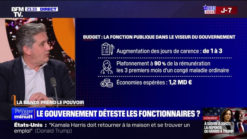 LA BANDE PREND LE POUVOIR - Fonctionnaires: la fin de l'emploi à vie?