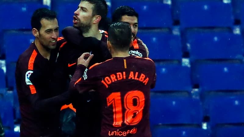 Gérard Piqué célébré par ses partenaires
