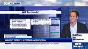 Widr Pay, fintech de gestion d'impayés d'entreprises recrute des directeurs commerciaux, des responsables de contenu en ligne et des mentors à San Francisco et à Paris