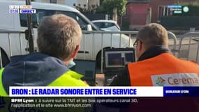 Bron: un radar sonore entré en service pour une expérimentation 