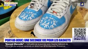 Port-de-Bouc: un atelier donne une seconde vie aux baskets