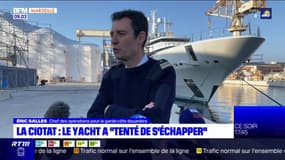 Le yacht d'un oligarque russe saisi à La Ciotat a "tenté de s'échapper"