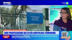 Attaque au couteau dans un lycée horticole à Antibes : une professeure de l'établissement témoigne