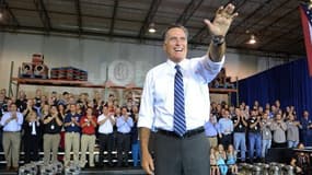 Le candidat républicain à la présidentielle américaine Mitt Romney
