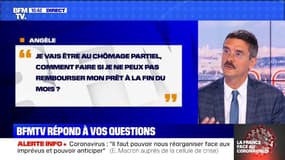 Comment faire si je ne peux pas rembourser mon prêt à la fin du mois car je suis en chômage partiel ? BFMTV répond à vos questions