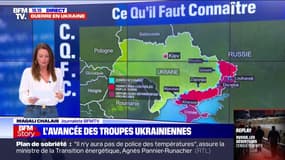 Le point sur l'avancée des troupes ukrainiennes