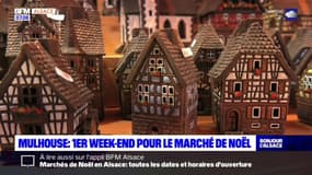 Mulhouse: les habitants au rendez-vous pour le premier week-end du marché de Noël