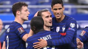 Pavard, Kanté, Griezmann et Varane